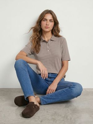 Bluzka damska casualowa Sinsay ze sklepu: Sinsay w kategorii: Bluzki damskie - zdjęcie CC22A15-4CA-6968_616JQ