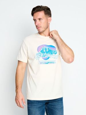 T-shirt męski młodzieżowy na wiosnę ze sklepu: Sinsay w kategorii: T-shirty męskie - zdjęcie CC22A15-4CA-6968_622EY