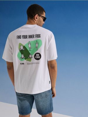 T-shirt męski ze sklepu: Sinsay w kategorii: T-shirty męskie - zdjęcie CC22A15-4CA-6968_628JD