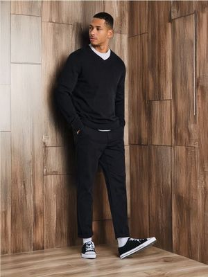 Sweter męski casual na zimę Sinsay ze sklepu: Sinsay w kategorii: Swetry męskie - zdjęcie CC22A15-4CA-6968_629AW