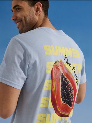 T-shirt męski wiosenny ze sklepu: Sinsay w kategorii: T-shirty męskie - zdjęcie CC22A15-4CA-6968_630JD