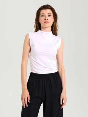 Bluzka damska letnia Sinsay ze sklepu: Sinsay w kategorii: Bluzki damskie - zdjęcie CC22A15-4CA-6968_634EU
