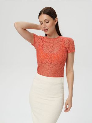 Bluzka damska elegancka ze sklepu: Sinsay w kategorii: Bluzki damskie - zdjęcie CC22A15-4CA-6968_6350F