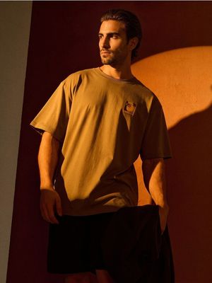 T-shirt męski na wiosnę ze sklepu: Sinsay w kategorii: T-shirty męskie - zdjęcie CC22A15-4CA-6968_646JD
