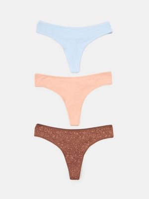 Majtki damskie casual z haftem Sinsay ze sklepu: Sinsay w kategorii: Majtki damskie - zdjęcie CC22A15-4CA-6968_660JG