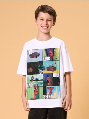 T-shirt chłopięce letni Sinsay ze sklepu: Sinsay w kategorii: T-shirty chłopięce - zdjęcie CC22A15-4CA-6968_662DY