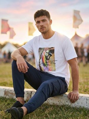 T-shirt męski młodzieżowy wiosenny ze sklepu: Sinsay w kategorii: T-shirty męskie - zdjęcie CC22A15-4CA-6968_673JD