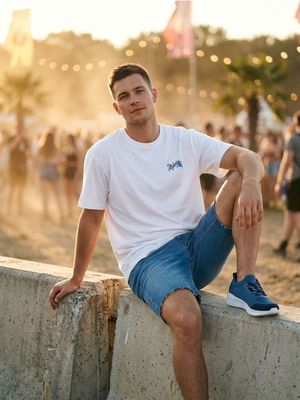 T-shirt męski casual ze sklepu: Sinsay w kategorii: T-shirty męskie - zdjęcie CC22A15-4CA-6968_681JD