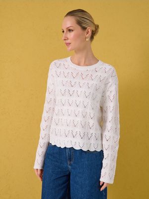 Sweter damski zimowy casual ze sklepu: Sinsay w kategorii: Swetry damskie - zdjęcie CC22A15-4CA-6968_688GZ