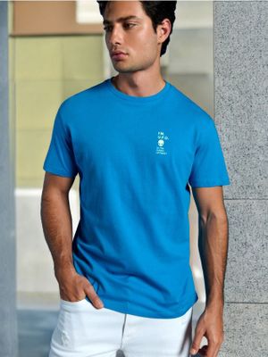 T-shirt męski sportowy ze sklepu: Sinsay w kategorii: T-shirty męskie - zdjęcie CC22A15-4CA-6968_696AW