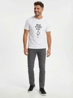 Sinsay - T-shirt męski na wiosnę ze sklepu: Sinsay w kategorii: T-shirty męskie - zdjęcie CC22A15-4CA-6968_700JD
