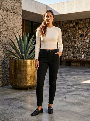Spodnie damskie w stylu boho ze sklepu: Sinsay w kategorii: Spodnie damskie - zdjęcie CC22A15-4CA-6968_720HA
