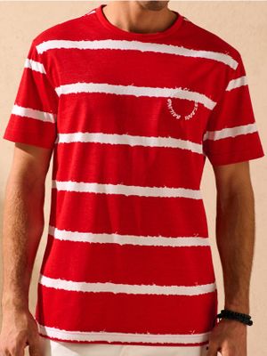 T-shirt męski wiosenny ze sklepu: Sinsay w kategorii: T-shirty męskie - zdjęcie CC22A15-4CA-6968_7340F