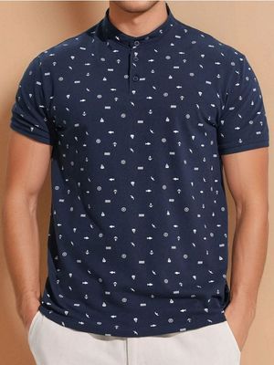 T-shirt męski casual ze sklepu: Sinsay w kategorii: T-shirty męskie - zdjęcie CC22A15-4CA-6968_7356F