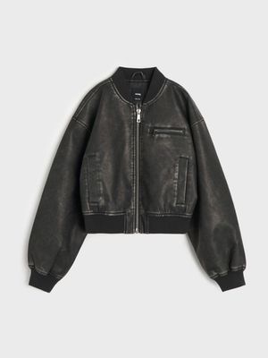 Kurtka damska w rockowym stylu ze sklepu: Sinsay w kategorii: Kurtki damskie - zdjęcie CC22A15-4CA-6968_735EI