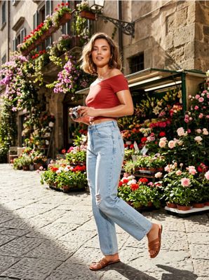 Bluzka damska casual ze sklepu: Sinsay w kategorii: Bluzki damskie - zdjęcie CC22A15-4CA-6968_765BB
