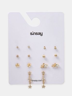 Kolczyki casual w miejskim stylu Sinsay ze sklepu: Sinsay w kategorii: Kolczyki - zdjęcie CC22A15-4CA-6968_772KO
