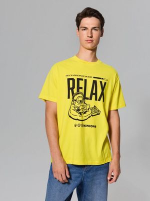 T-shirt męski na lato Sinsay ze sklepu: Sinsay w kategorii: T-shirty męskie - zdjęcie CC22A15-4CA-6968_809JU
