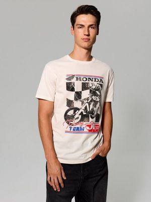 T-shirt męski letni Sinsay ze sklepu: Sinsay w kategorii: T-shirty męskie - zdjęcie CC22A15-4CA-6968_820JU