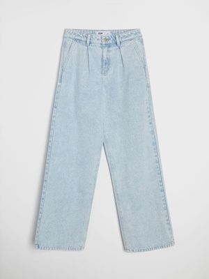 Jeansy damskie na wiosnę w miejskim stylu ze sklepu: Sinsay w kategorii: Jeansy damskie - zdjęcie CC22A15-4CA-6968_854GY