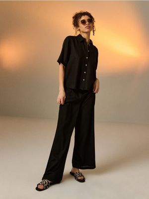 Spodnie damskie letnie ze sklepu: Sinsay w kategorii: Spodnie damskie - zdjęcie CC22A15-4CA-6968_855GZ