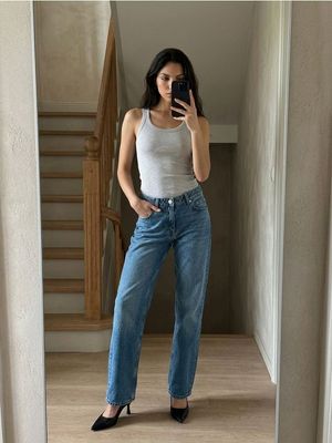 Jeansy damskie na lato ze sklepu: Sinsay w kategorii: Jeansy damskie - zdjęcie CC22A15-4CA-6968_858GY