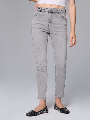 Sinsay - Jeansy damskie casual ze sklepu: Sinsay w kategorii: Jeansy damskie - zdjęcie CC22A15-4CA-6968_868EV