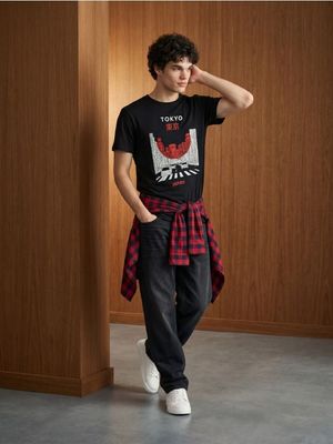 T-shirt męski ze sklepu: Sinsay w kategorii: T-shirty męskie - zdjęcie CC22A15-4CA-6968_869JU
