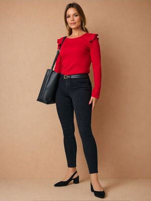 Jeansy damskie jesienne ze sklepu: Sinsay w kategorii: Jeansy damskie - zdjęcie CC22A15-4CA-6968_890FI