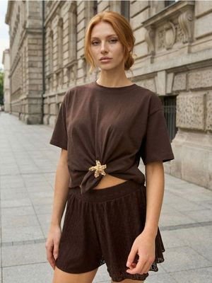 Szorty na lato ze sklepu: Sinsay w kategorii: Szorty - zdjęcie CC22A15-4CA-6968_892JD