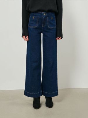 Jeansy damskie jesienne ze sklepu: Sinsay w kategorii: Jeansy damskie - zdjęcie CC22A15-4CA-6968_895FI