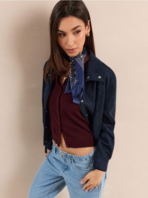 Sweter damski elegancki ze sklepu: Sinsay w kategorii: Swetry damskie - zdjęcie CC22A15-4CA-6968_907JR
