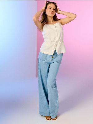 Jeansy damskie w miejskim stylu ze sklepu: Sinsay w kategorii: Jeansy damskie - zdjęcie CC22A15-4CA-6968_917FI
