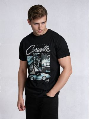 T-shirt męski młodzieżowy ze sklepu: Sinsay w kategorii: T-shirty męskie - zdjęcie CC22A15-4CA-6968_924GP