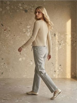 Sweter damski casual ze sklepu: Sinsay w kategorii: Swetry damskie - zdjęcie CC22A15-4CA-6968_925JR