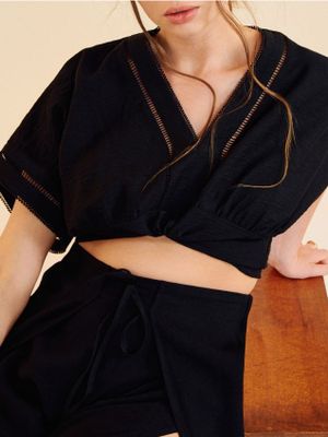 Bluzka damska elegancka ze sklepu: Sinsay w kategorii: Bluzki damskie - zdjęcie CC22A15-4CA-6968_928EN