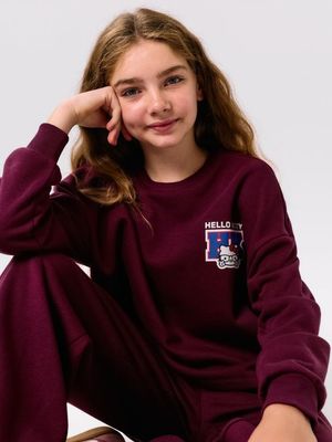 Bluza dziewczęca casual na zimę Sinsay ze sklepu: Sinsay w kategorii: Bluzy dziewczęce - zdjęcie CC22A15-4CA-6968_934IW