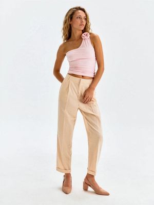 Spodnie damskie letnie ze sklepu: Sinsay w kategorii: Spodnie damskie - zdjęcie CC22A15-4CA-6968_936GZ
