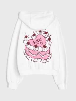 Bluza dziewczęca casual Sinsay ze sklepu: Sinsay w kategorii: Bluzy dziewczęce - zdjęcie CC22A15-4CA-6968_939KH