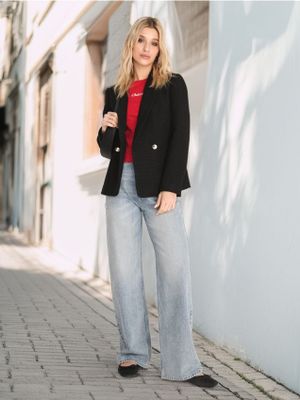 Jeansy damskie w miejskim stylu ze sklepu: Sinsay w kategorii: Jeansy damskie - zdjęcie CC22A15-4CA-6968_944CF
