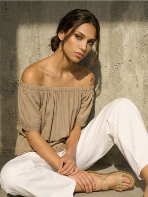 Bluzka damska casual ze sklepu: Sinsay w kategorii: Bluzki damskie - zdjęcie CC22A15-4CA-6968_960GX
