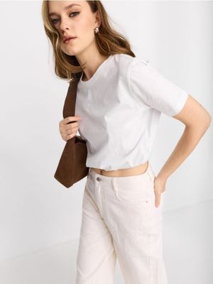 Jeansy damskie na lato ze sklepu: Sinsay w kategorii: Jeansy damskie - zdjęcie CC22A15-4CA-6968_963JR