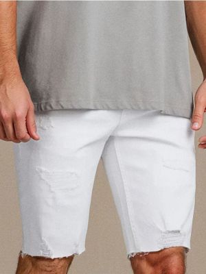 Spodenki męskie casual na lato ze sklepu: Sinsay w kategorii: Spodenki męskie - zdjęcie CC22A15-4CA-6968_9870S