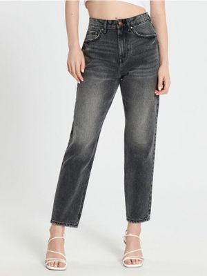 Jeansy damskie jesienne Sinsay ze sklepu: Sinsay w kategorii: Jeansy damskie - zdjęcie CC22A15-4CA-6968_ZC338