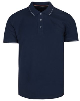 T-shirt męski Adriano Guinari ze sklepu: JegoSzafa.pl w kategorii: T-shirty męskie - zdjęcie D87F7971-8A8-365_TSADGSS24poloNAVY