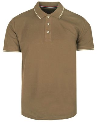 T-shirt męski Adriano Guinari ze sklepu: JegoSzafa.pl w kategorii: T-shirty męskie - zdjęcie D87F7971-8A8-365_TSADGSS26POLOcamel