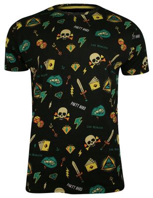 T-shirt męski BRAVE SOUL ze sklepu: JegoSzafa.pl w kategorii: T-shirty męskie - zdjęcie D87F7971-8A8-365_TSBRSSS20CONVEXblack