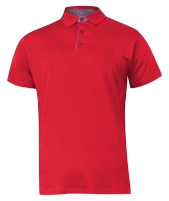 T-shirt męski na wiosnę casual Expoman ze sklepu: JegoSzafa.pl w kategorii: T-shirty męskie - zdjęcie D87F7971-8A8-365_TSKOWEXPO5008kirmizi