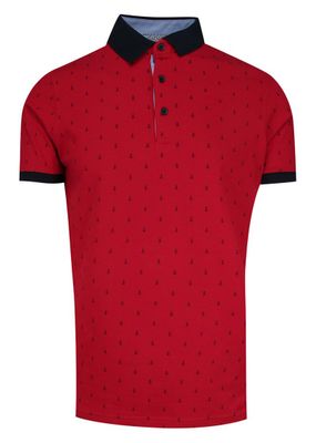 T-shirt męski Le Marin ze sklepu: JegoSzafa.pl w kategorii: T-shirty męskie - zdjęcie D87F7971-8A8-365_TSKOWMAR0002KIRMIZIkotwice