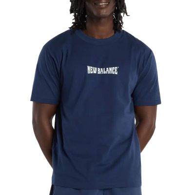 New Balance - T-shirt męski ze sklepu: streetstyle24.pl w kategorii: T-shirty męskie - zdjęcie E12E2BE-C1C-9438_3242847